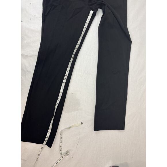 Express Editor Y2K Low Rise Straight Dress Pants Trousers Office Black Women 6R - Picture 6 of 8
